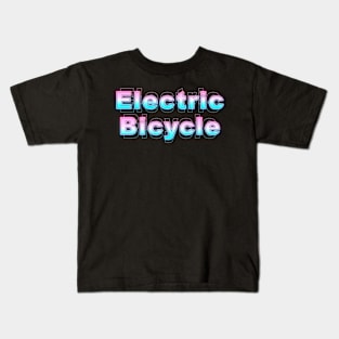 Electric Eicycle Kids T-Shirt